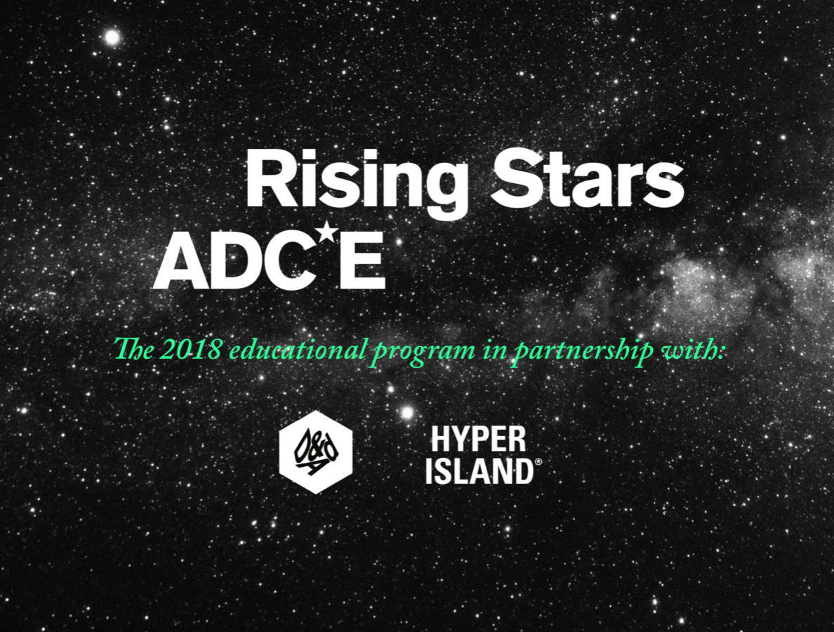 ADCE offers scholarships for Hyper Island and D&AD courses