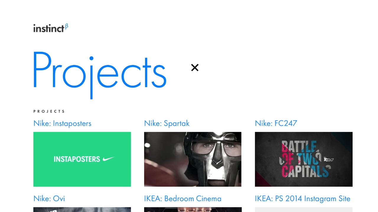Instinct Agency Website