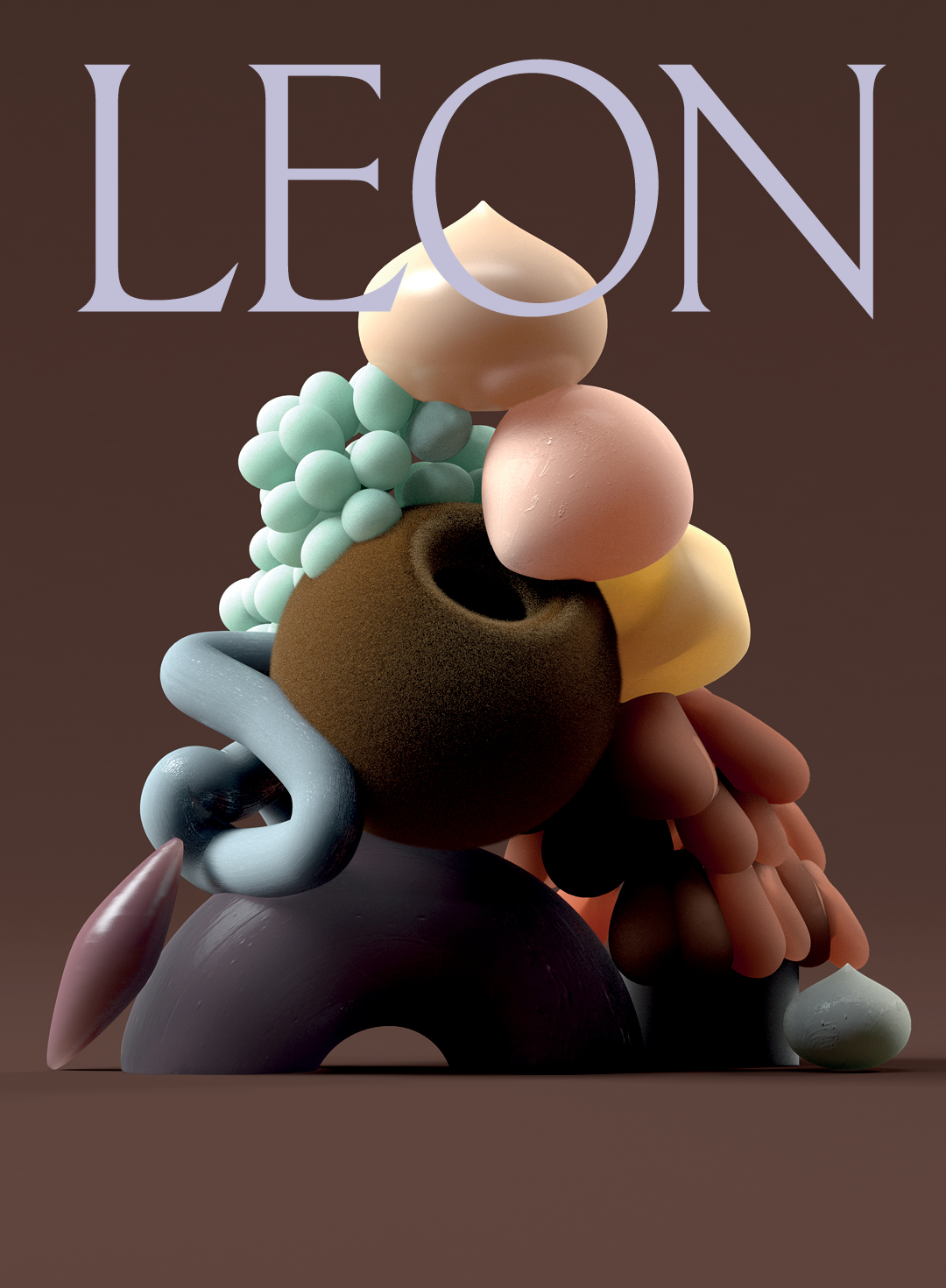 Leon #4 cover / Food Pyramid