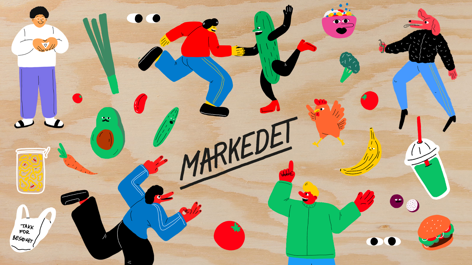 The Market — plant based food at Shopping Mall