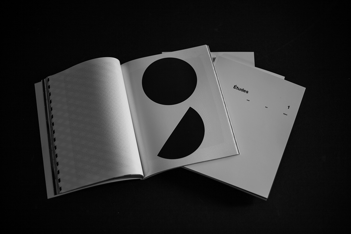 Ètudes 1 – noir sur blanc