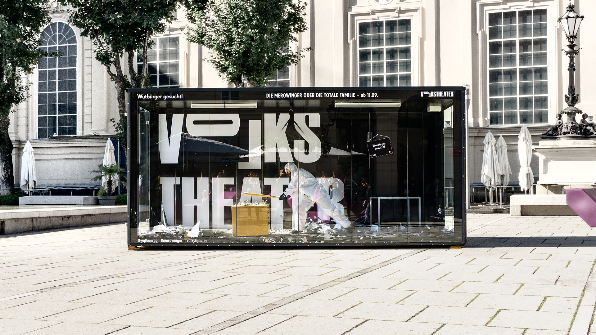 Volkstheater – Angry citizens wanted!