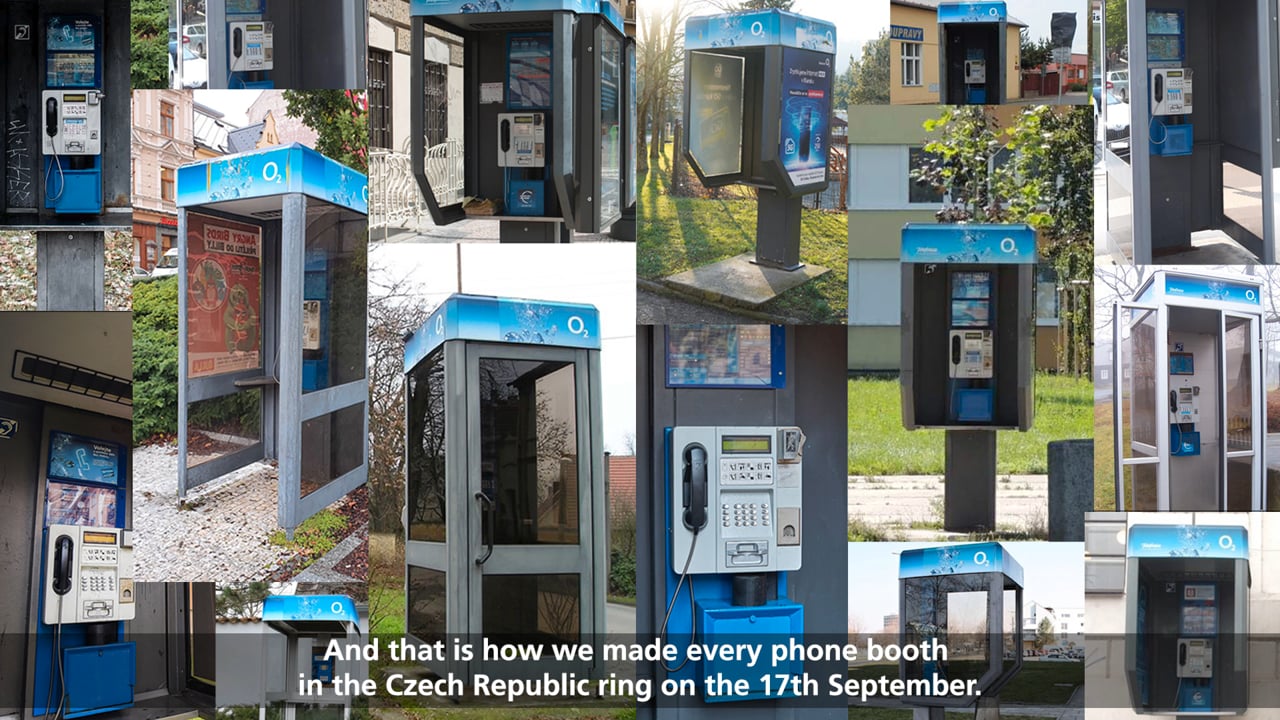 Telephone Booth Ringing