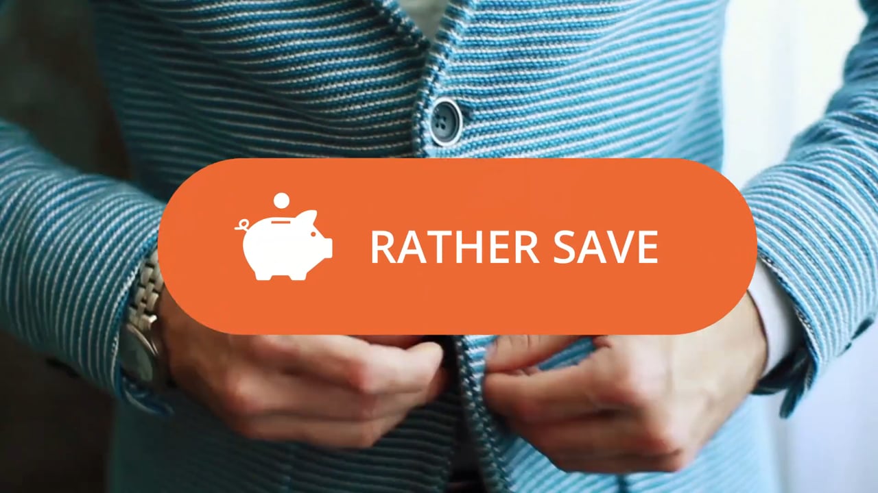 VUB money saving button