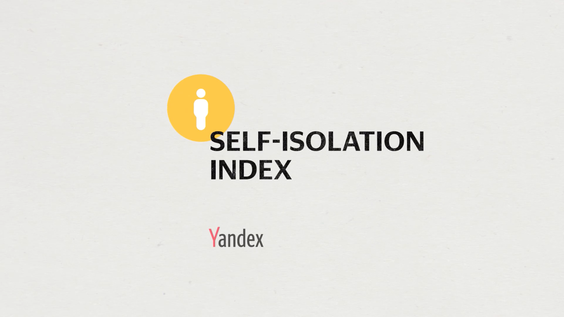 Self-Isolation Index