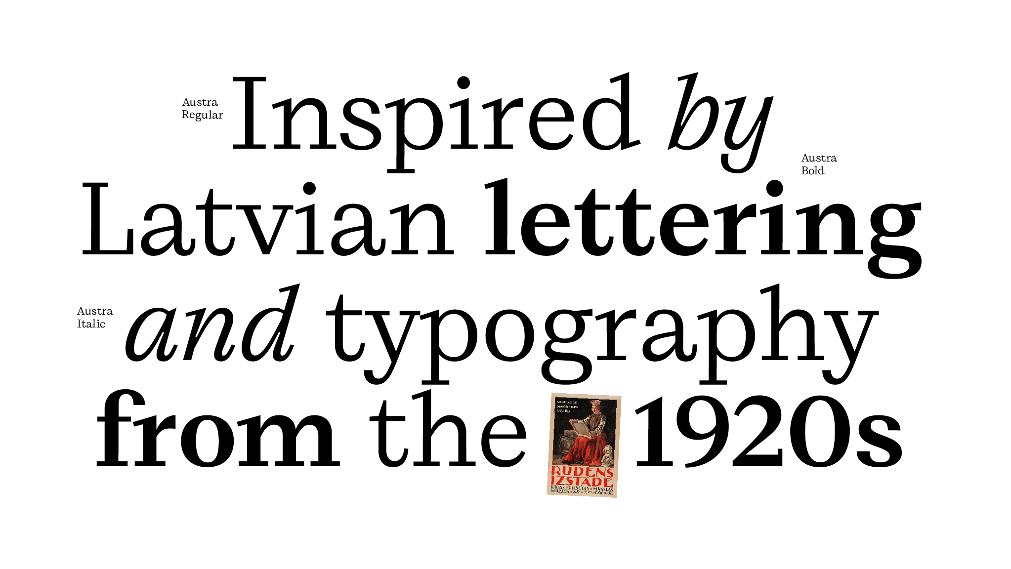 Austra Typeface