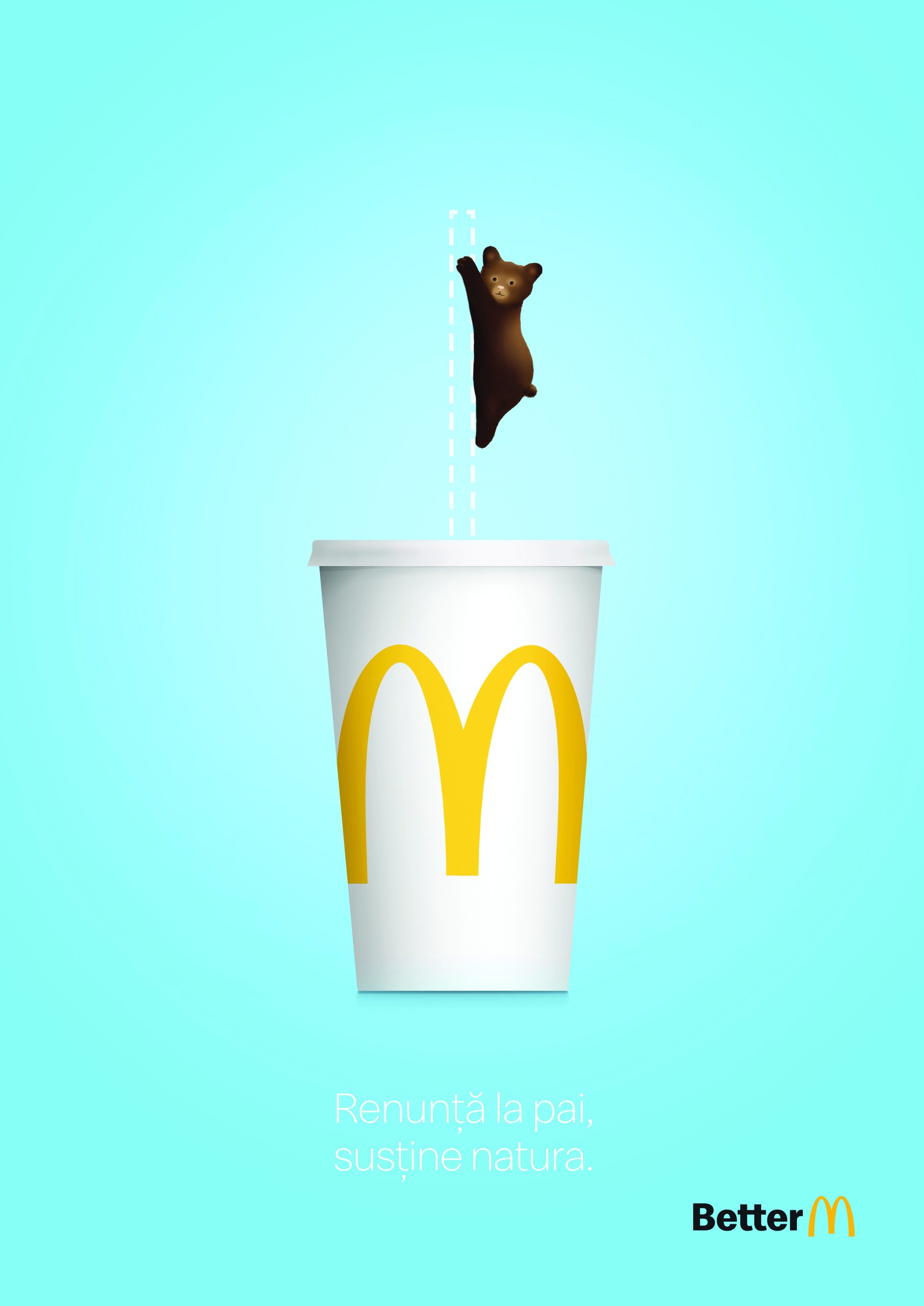 Give up the straw, support nature.