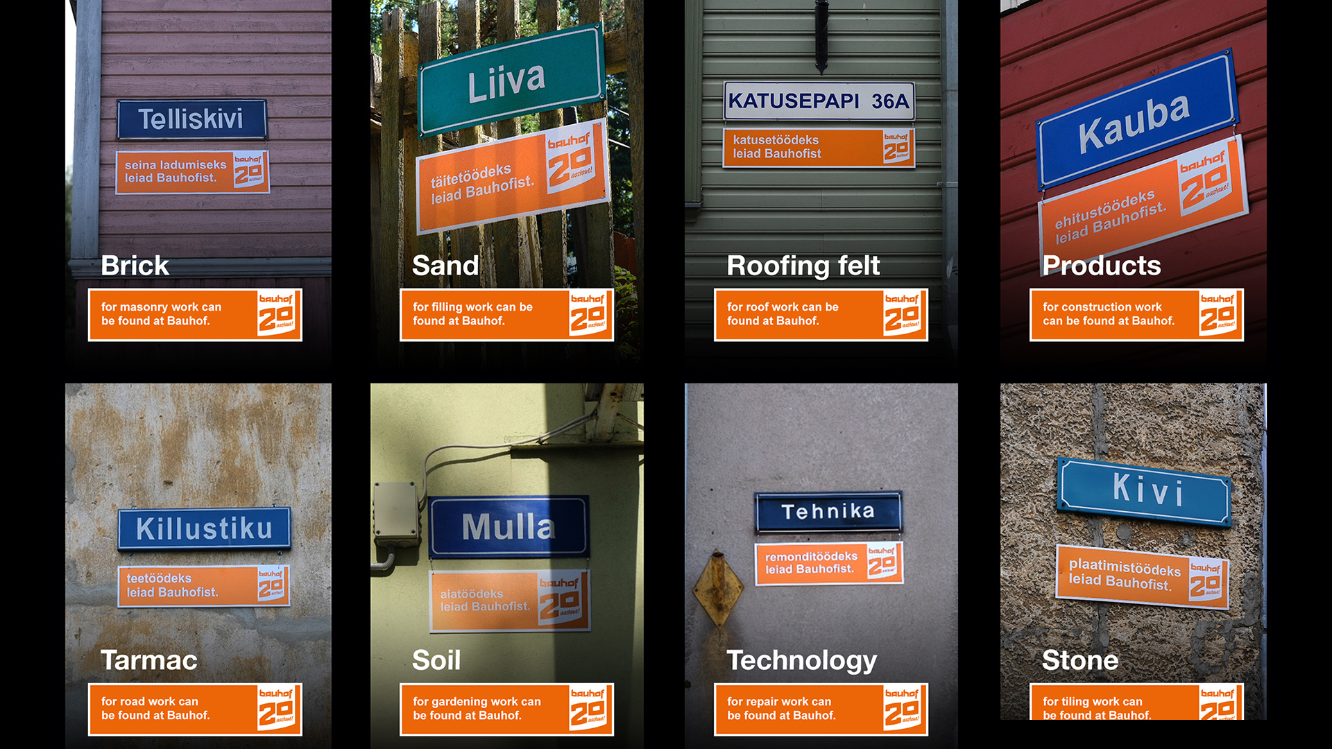 Street names as ads