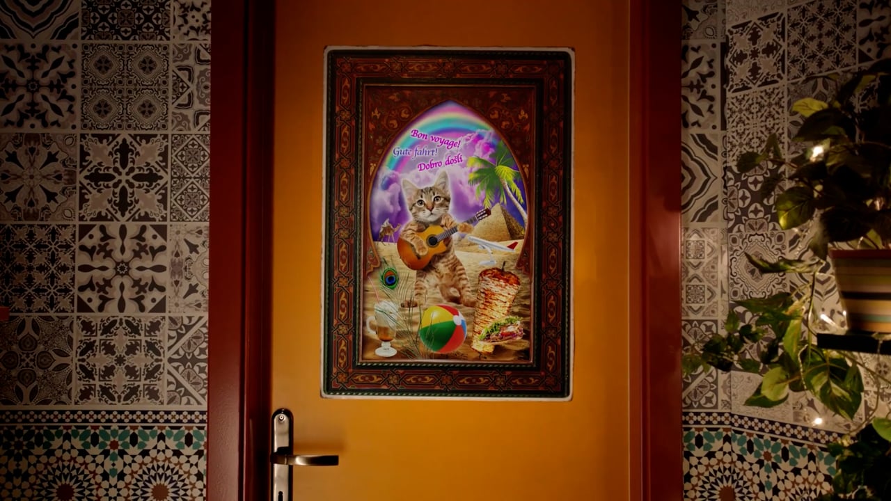 Cat from poster