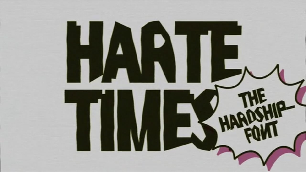 Harte Times – Die Härtefall Font