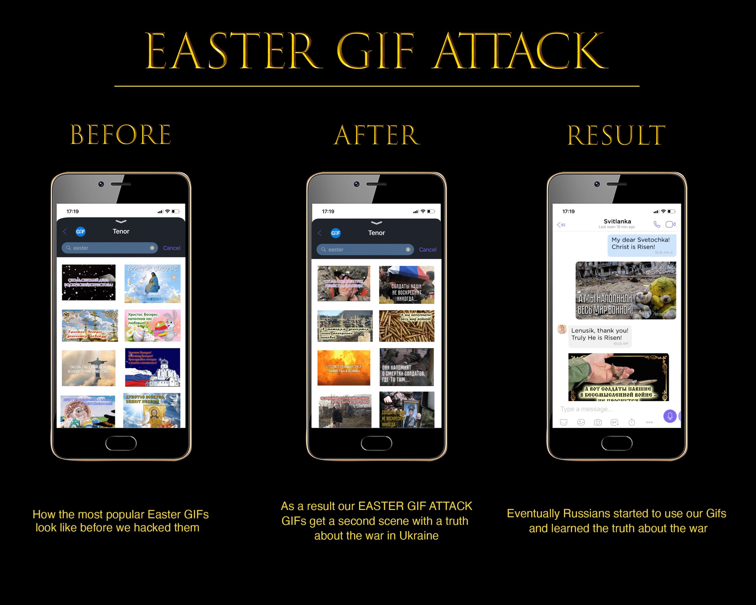 Easter Gif Attack