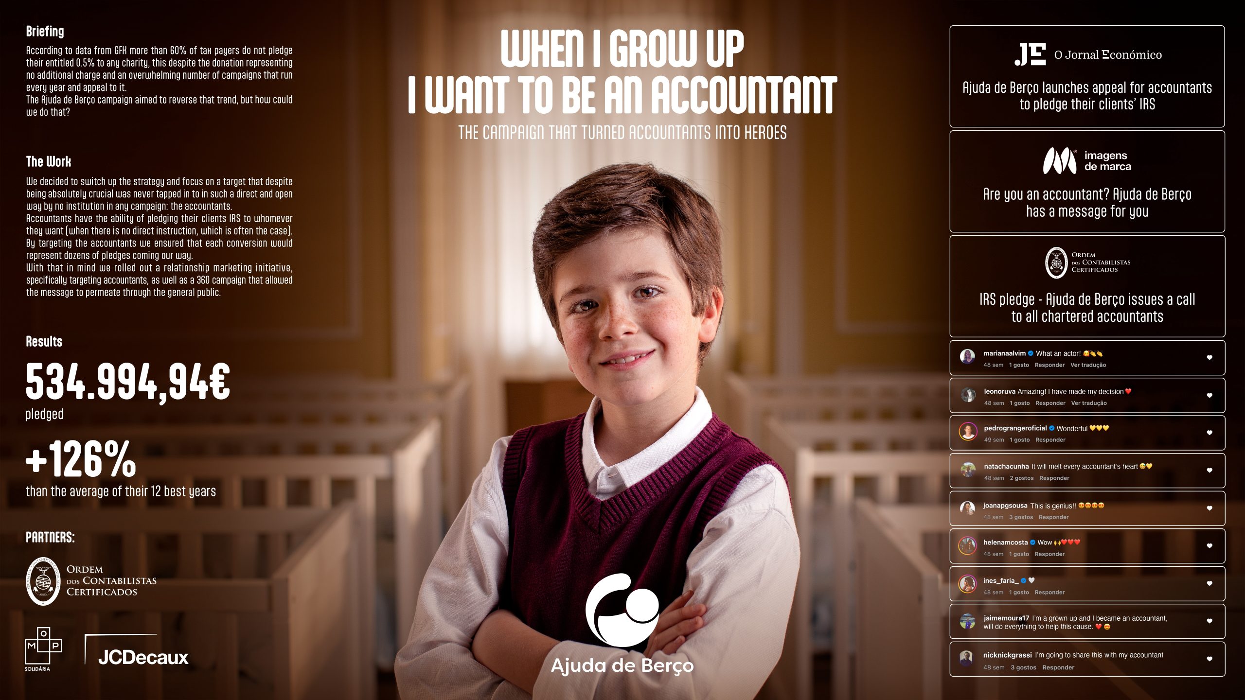 When I grow up I want to be an accountant