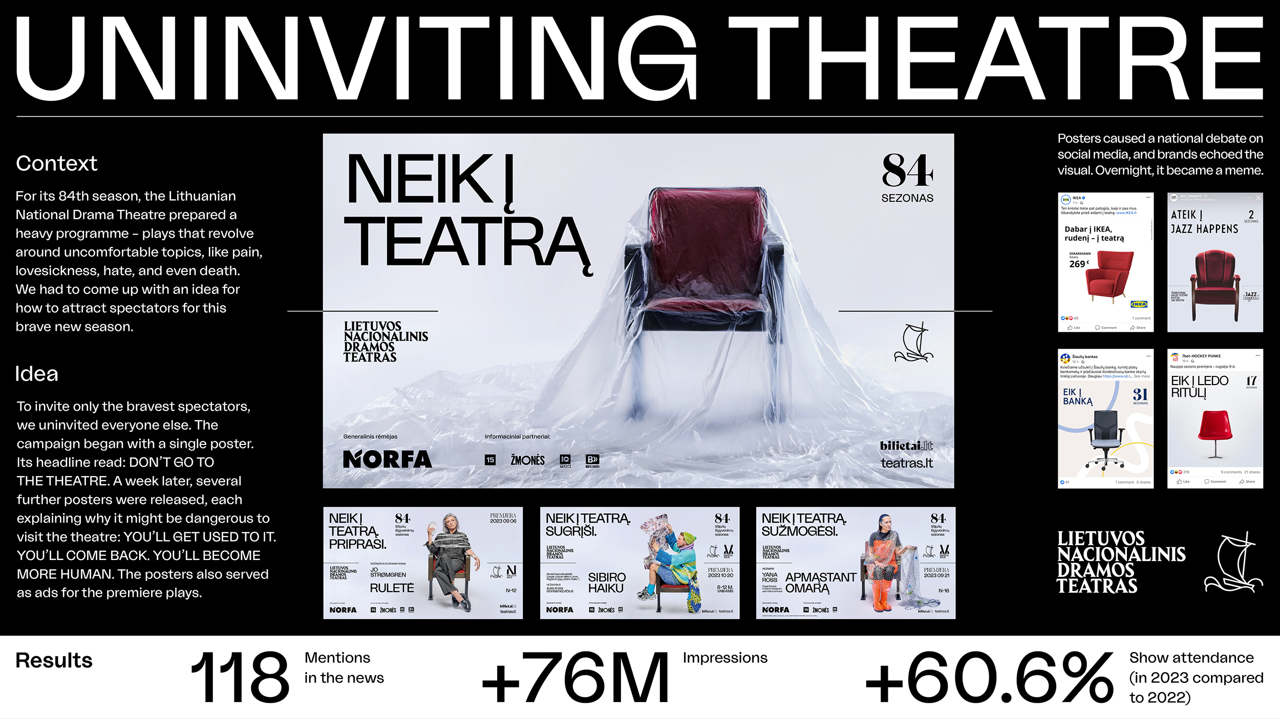 Uninviting theatre