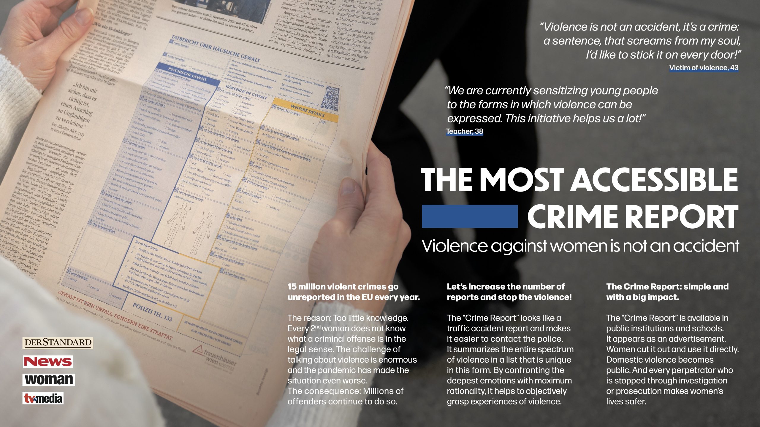 Crime report on domestic violence