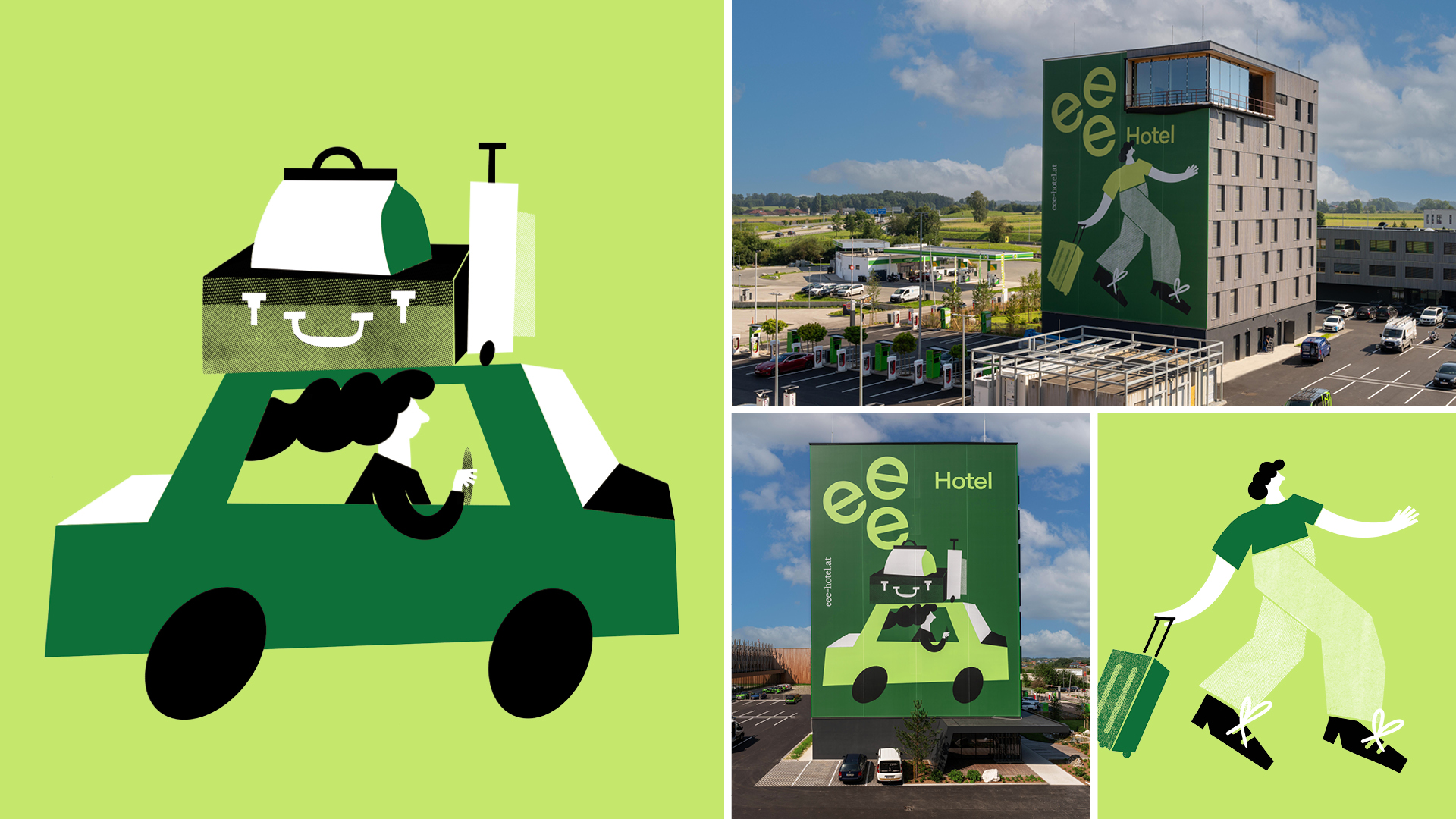 eee Hotel Illustrations