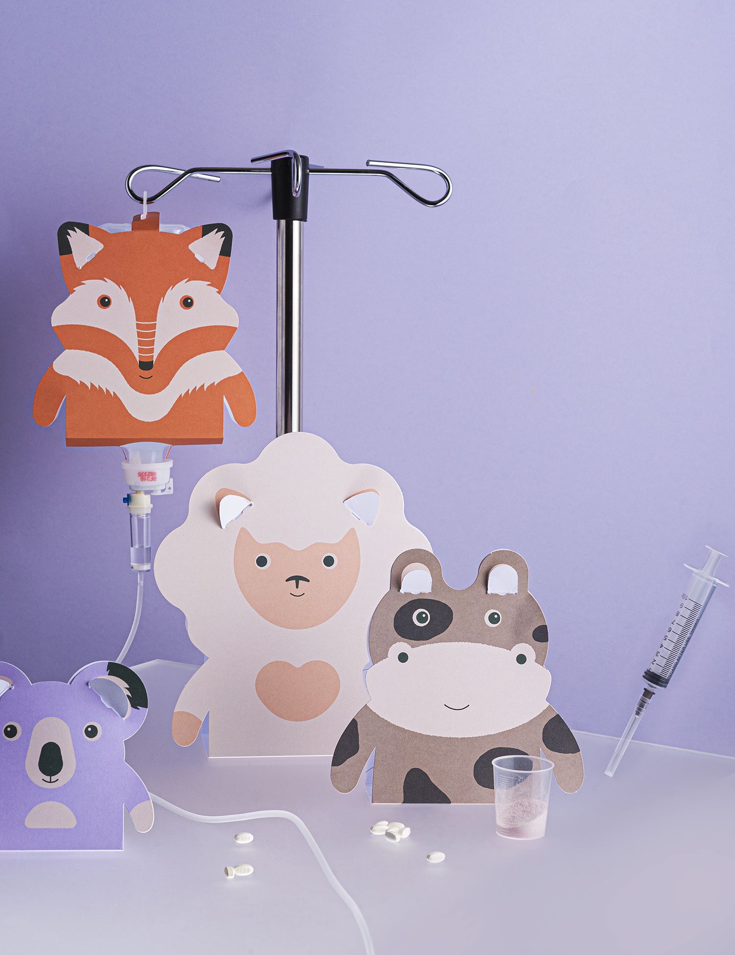 Cute Cure healing kit (for medicine in hospitals)