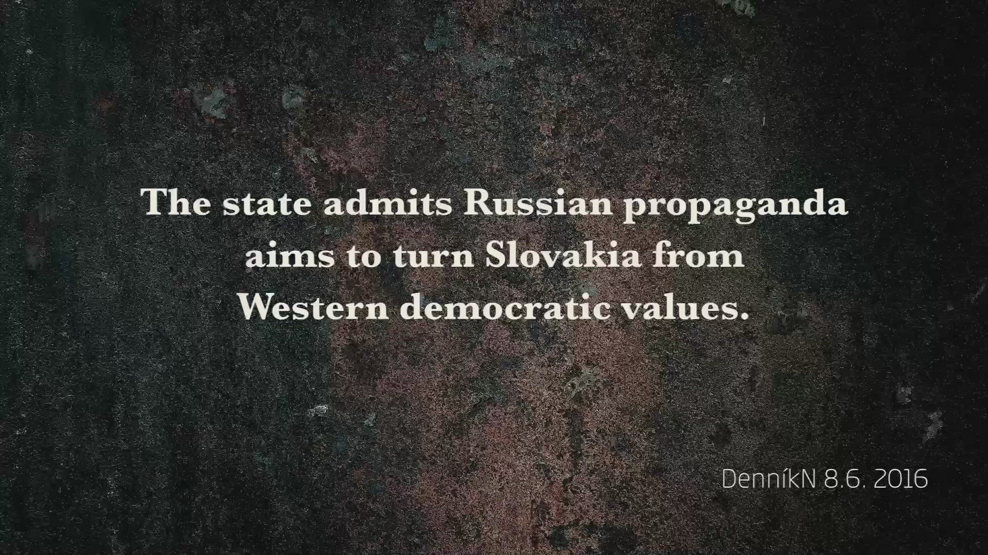 My Dear Slovaks