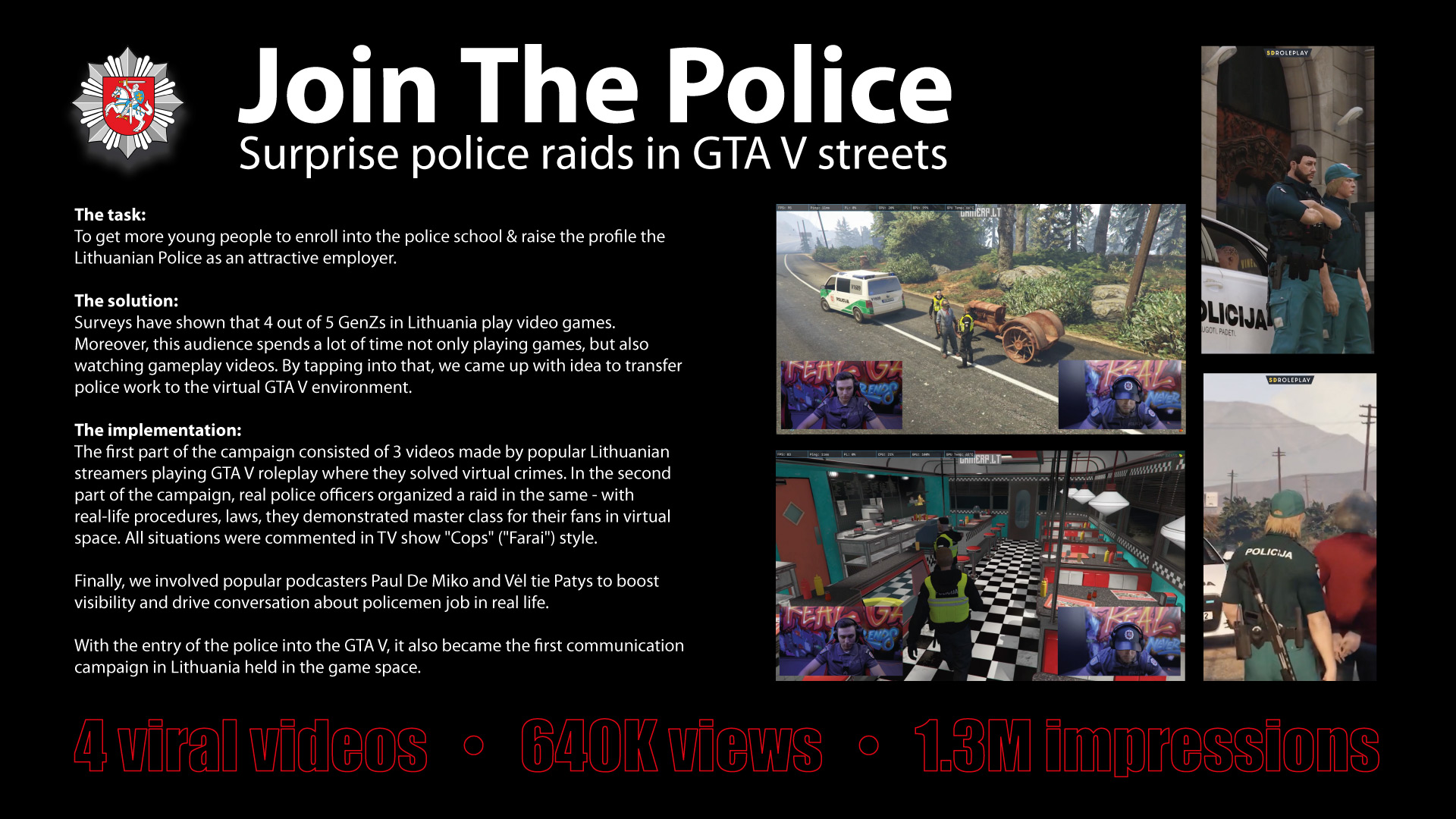 #JoinThePolice