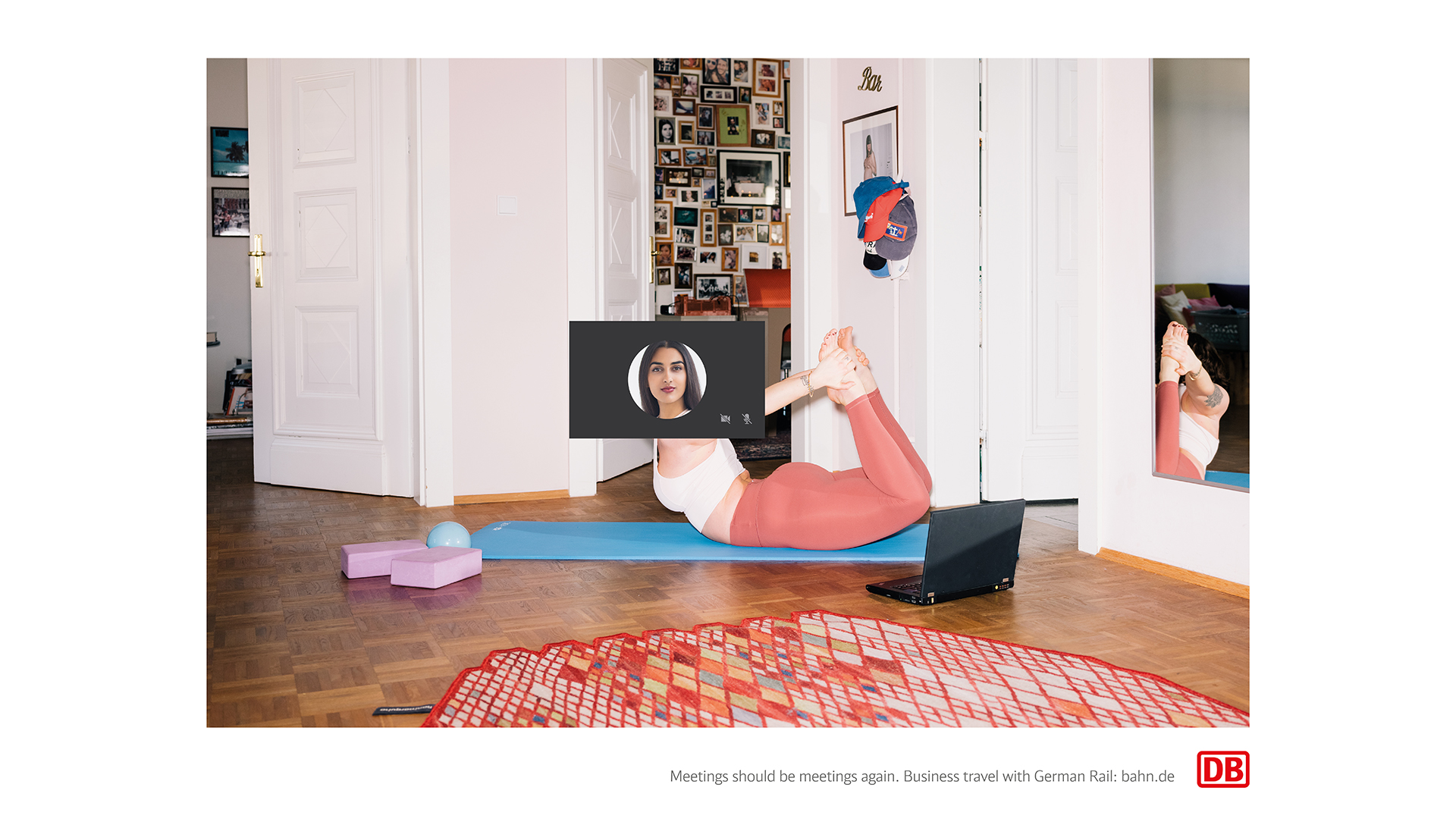 Behind the camera: Yoga, Ironing, Toilet, Bed, Gaming