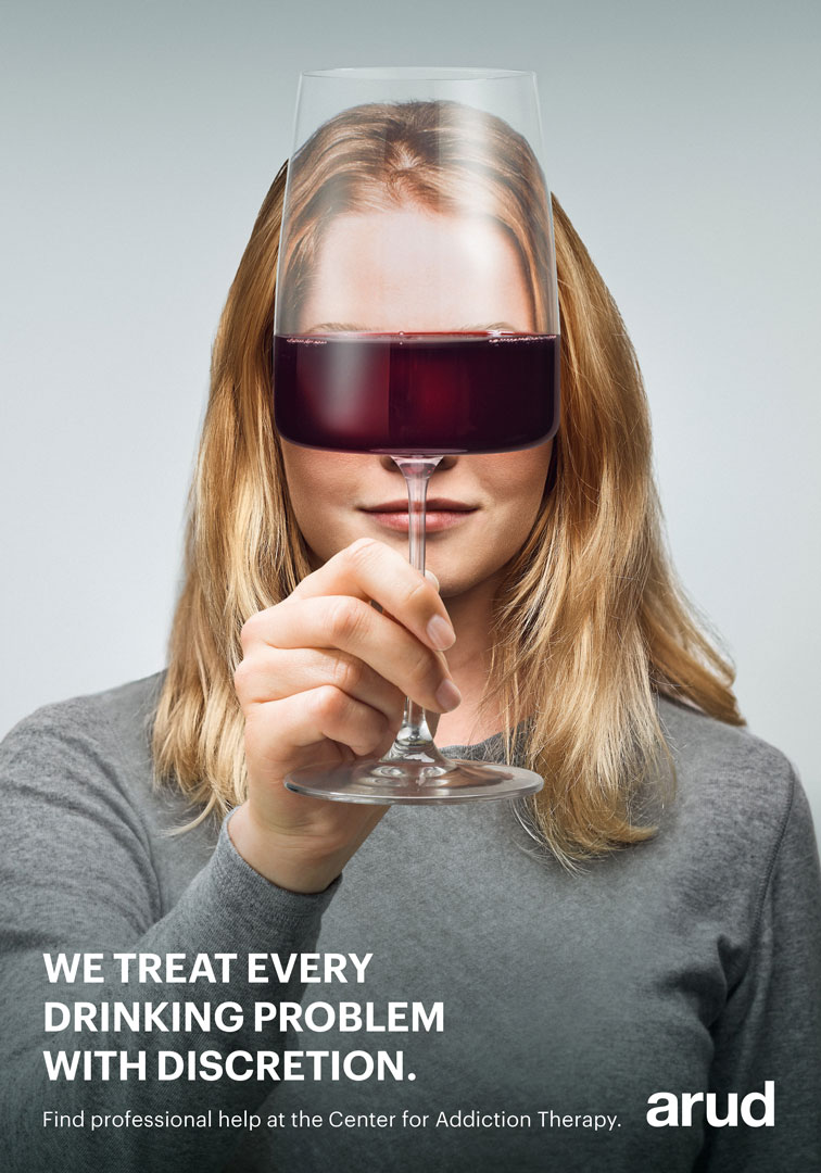 We treat every drinking problem with discretion