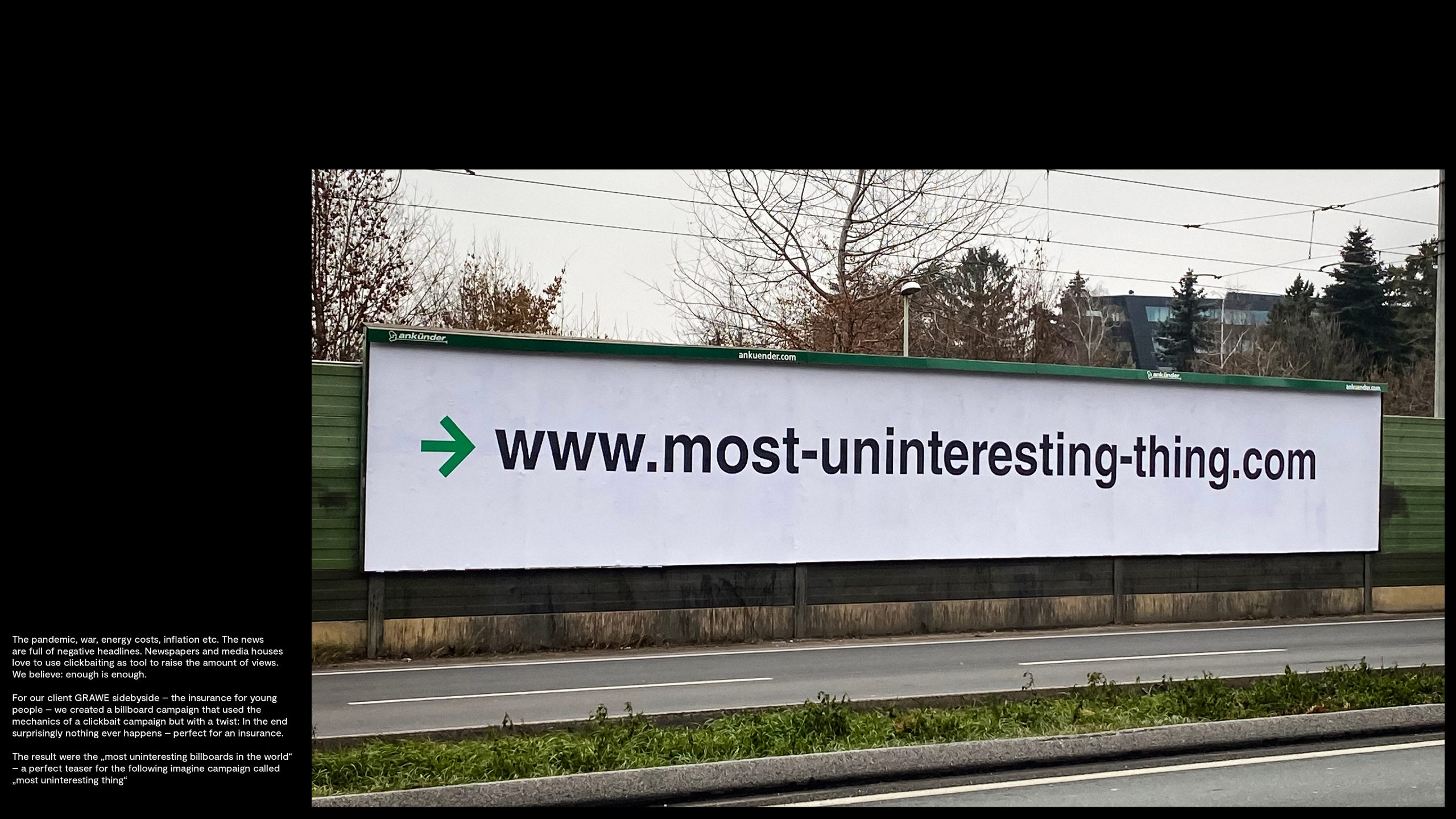 most uninteresting thing
