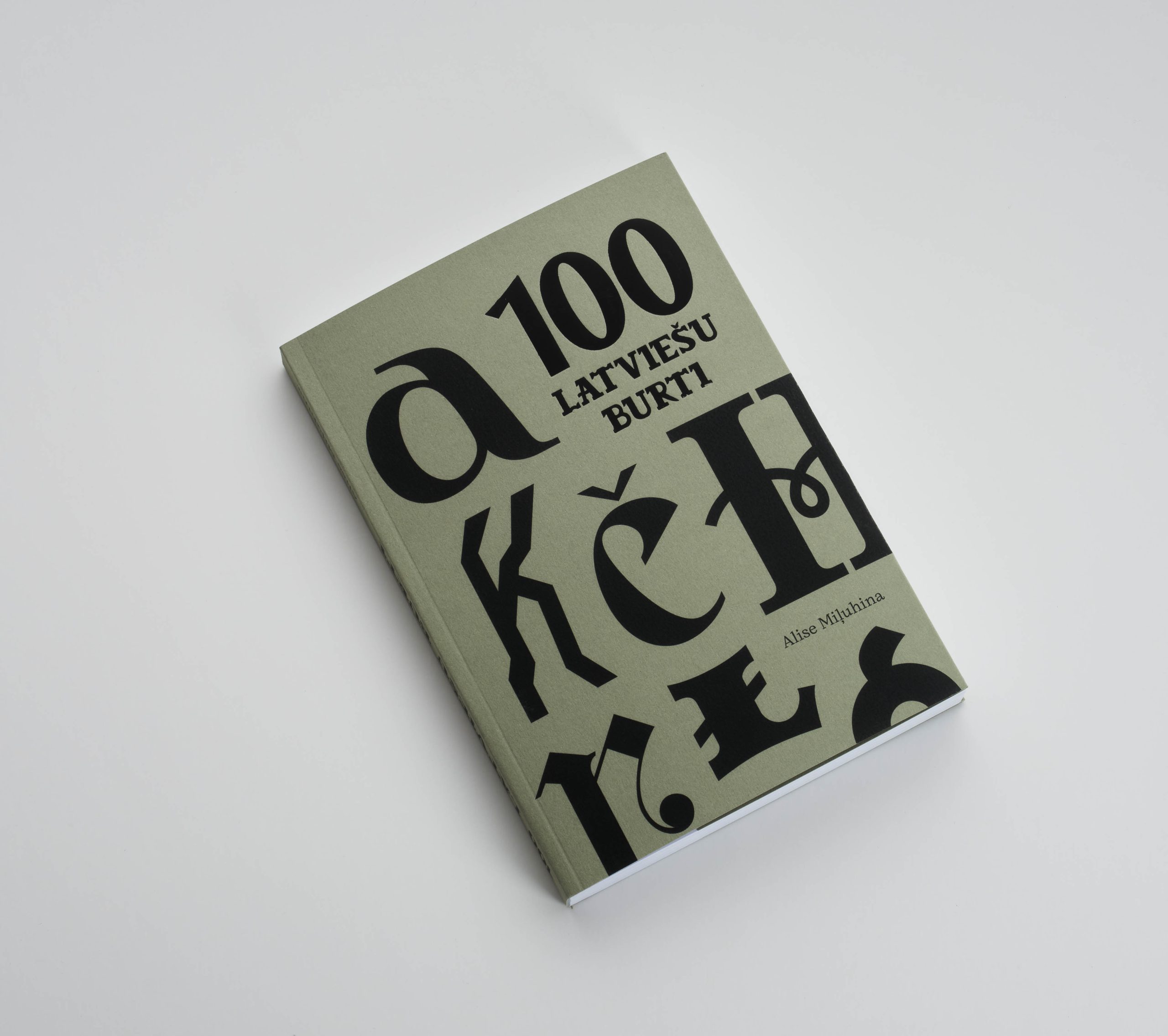 100 Latvian letters — a book